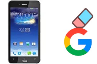 Cómo borrar la cuenta de Google en Asus PadFone X