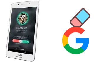 Cómo borrar la cuenta de Google en Asus Fonepad 7 FE375CL