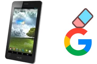 Cómo borrar la cuenta de Google en Asus Fonepad