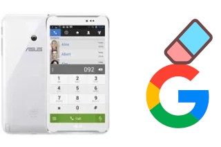Cómo borrar la cuenta de Google en Asus Fonepad Note FHD6