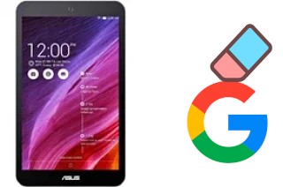 Cómo borrar la cuenta de Google en Asus Memo Pad 8 ME181C