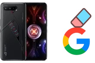 Cómo borrar la cuenta de Google en Asus ROG Phone 5s Pro