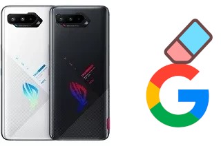 Cómo borrar la cuenta de Google en Asus ROG Phone 5s