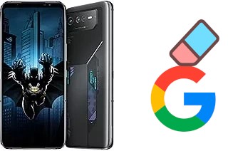 Cómo borrar la cuenta de Google en Asus ROG Phone 6 Batman Edition