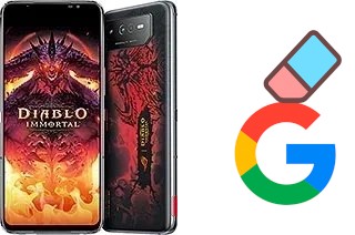 Cómo borrar la cuenta de Google en Asus ROG Phone 6 Diablo Immortal Edition