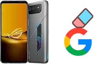 Cómo borrar la cuenta de Google en Asus ROG Phone 6D