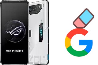 Cómo borrar la cuenta de Google en Asus ROG Phone 7 Ultimate