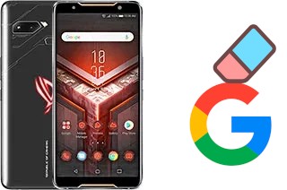 Cómo borrar la cuenta de Google en Asus ROG Phone