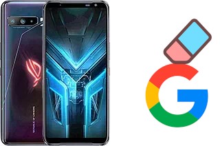 Cómo borrar la cuenta de Google en Asus ROG Phone 3 Strix