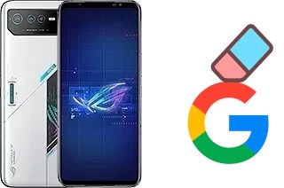 Cómo borrar la cuenta de Google en Asus ROG Phone 6