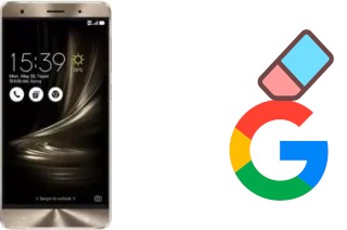 Cómo borrar la cuenta de Google en Asus ZenFone 3 Deluxe