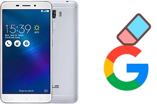 Cómo borrar la cuenta de Google en Asus Zenfone 3 Laser ZC551KL