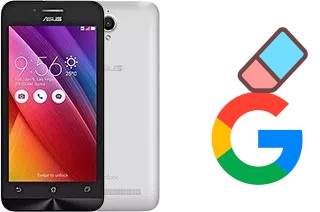 Cómo borrar la cuenta de Google en Asus Zenfone Go T500