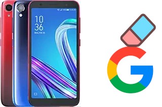 Cómo borrar la cuenta de Google en Asus ZenFone Live (L2)