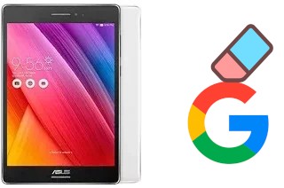 Cómo borrar la cuenta de Google en Asus Zenpad S 8.0 Z580CA