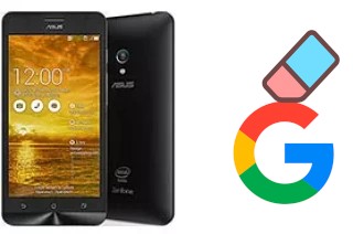 Cómo borrar la cuenta de Google en Asus Zenfone 5 Lite A502CG (2014)