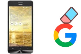 Cómo borrar la cuenta de Google en Asus Zenfone 5 A500KL (2014)