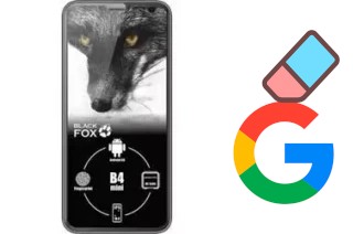 Cómo borrar la cuenta de Google en Black Fox B4 mini NFC