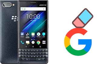 Cómo borrar la cuenta de Google en BlackBerry KEY2 LE