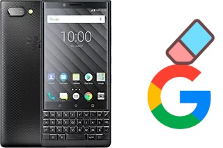 Cómo borrar la cuenta de Google en BlackBerry KEY2