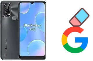 Cómo borrar la cuenta de Google en Blackview A50