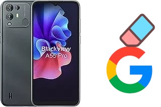 Cómo borrar la cuenta de Google en Blackview A55 Pro