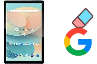 Cómo borrar la cuenta de Google en Blackview Tab 11