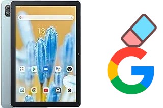 Cómo borrar la cuenta de Google en Blackview Oscal Pad 70