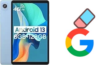 Cómo borrar la cuenta de Google en Blackview Tab 60