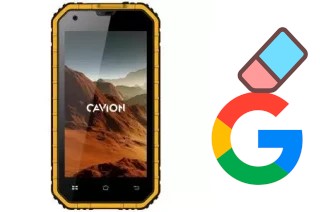 Cómo borrar la cuenta de Google en Cavion Solid 4-5