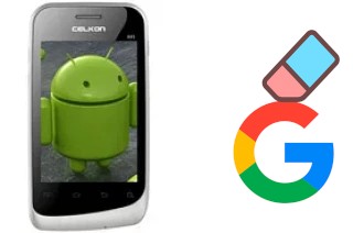 Cómo borrar la cuenta de Google en Celkon A85