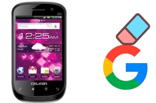 Cómo borrar la cuenta de Google en Celkon A95