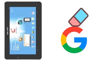 Cómo borrar la cuenta de Google en Celkon CT 1