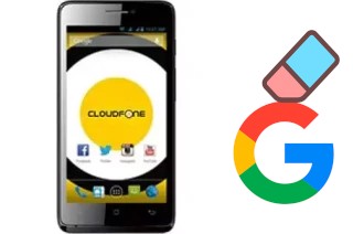 Cómo borrar la cuenta de Google en CloudFone Excite 451TV