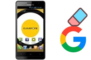 Cómo borrar la cuenta de Google en CloudFone Excite 500Q