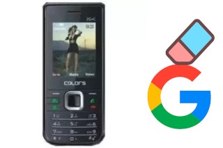 Cómo borrar la cuenta de Google en Colors Mobile CG301