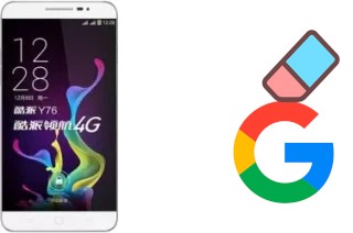 Cómo borrar la cuenta de Google en Coolpad Y76