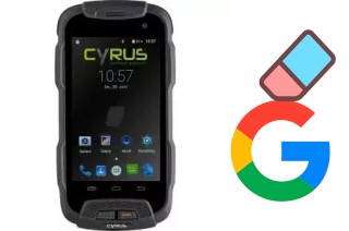 Cómo borrar la cuenta de Google en Cyrus CS23