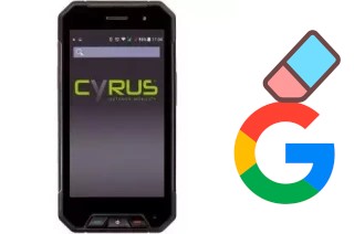 Cómo borrar la cuenta de Google en Cyrus CS27