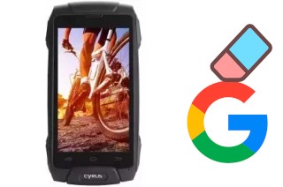 Cómo borrar la cuenta de Google en Cyrus CYR0027