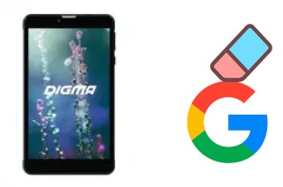 Cómo borrar la cuenta de Google en Digma Citi 7586 3G