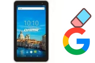 Cómo borrar la cuenta de Google en Digma Optima 7017N 3G