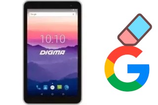 Cómo borrar la cuenta de Google en Digma Optima 7018N 4G