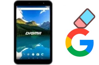 Cómo borrar la cuenta de Google en Digma Optima 8019N 4G