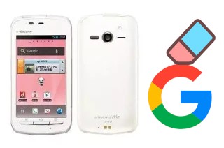 Cómo borrar la cuenta de Google en DoCoMo Arrows Me F-11D