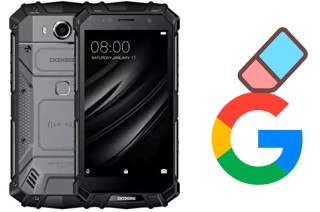 Cómo borrar la cuenta de Google en Doogee S60 Lite