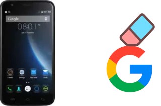 Cómo borrar la cuenta de Google en Doogee Valencia 2 Y100 Plus