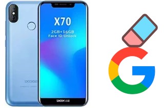 Cómo borrar la cuenta de Google en Doogee X70