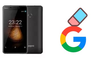 Cómo borrar la cuenta de Google en Doopro C1