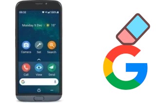 Cómo borrar la cuenta de Google en Doro 8050 Plus